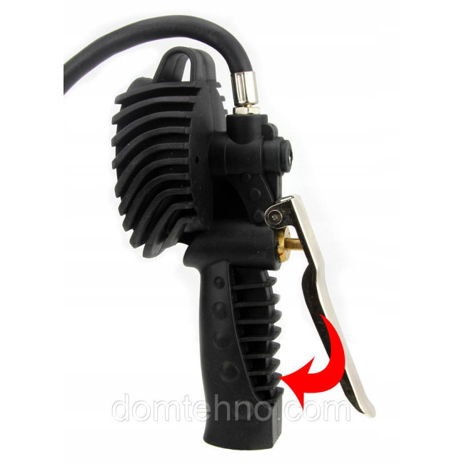 Пистолет для накачки колес с манометром BJC 0-12bar MAR-POL M80703