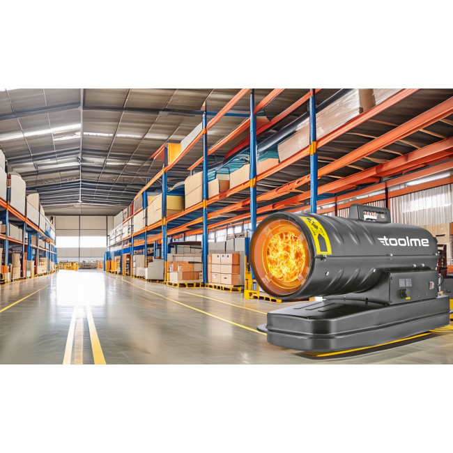 Теплова пушка з термостатом Toolme TM185 35кВт (Польща)