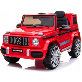 Дитячий електромобіль MERCEDES G63 AMG червоний (Польща)