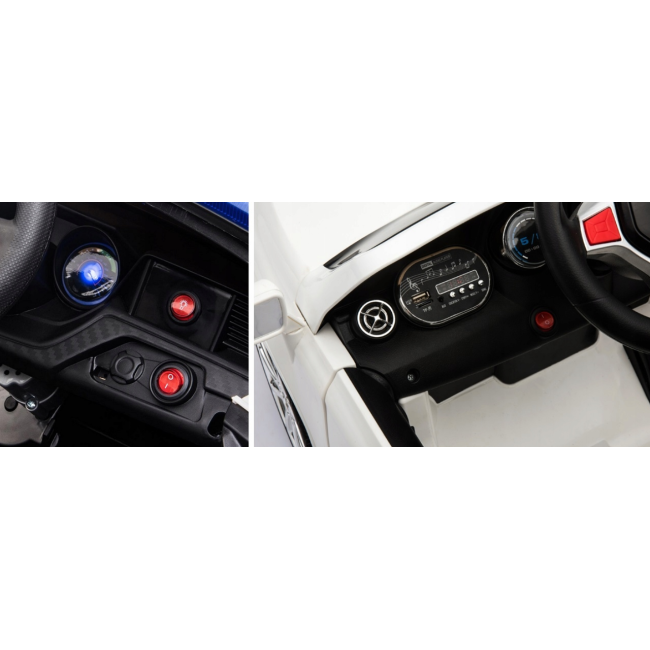 Детский електромобіль MERCEDES GLA 4x4 12V білий PlayHouse (Польща)