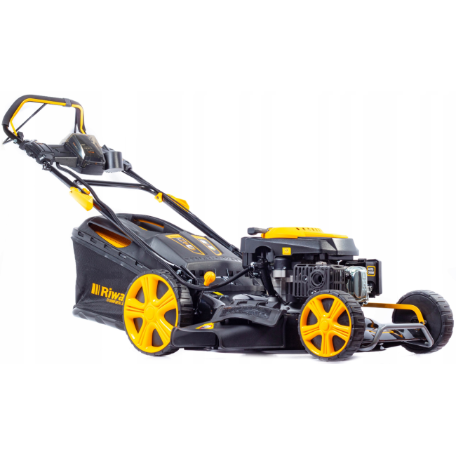 Газонокосилка бензинова Riwall 71л 53см (Чехія)