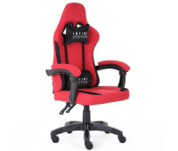 Геймерське-офісне крісло з тканини INFINI SYSTEM Red