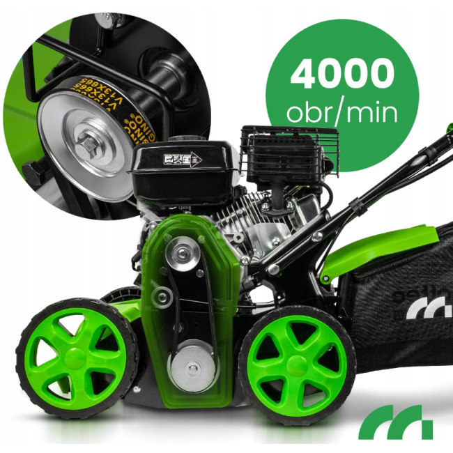 Аератор, скарифікатор бензиновий Maltec 40см 5,5 Л.С.(Польща)