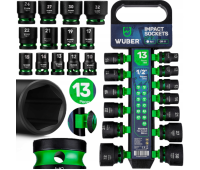 Набір ударних торцевих голівок 1/2