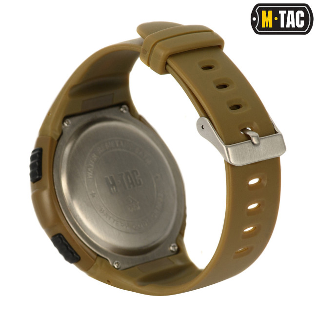 Часы водонепроницаемые с шагомером M-Tac (50001005) Coyote
