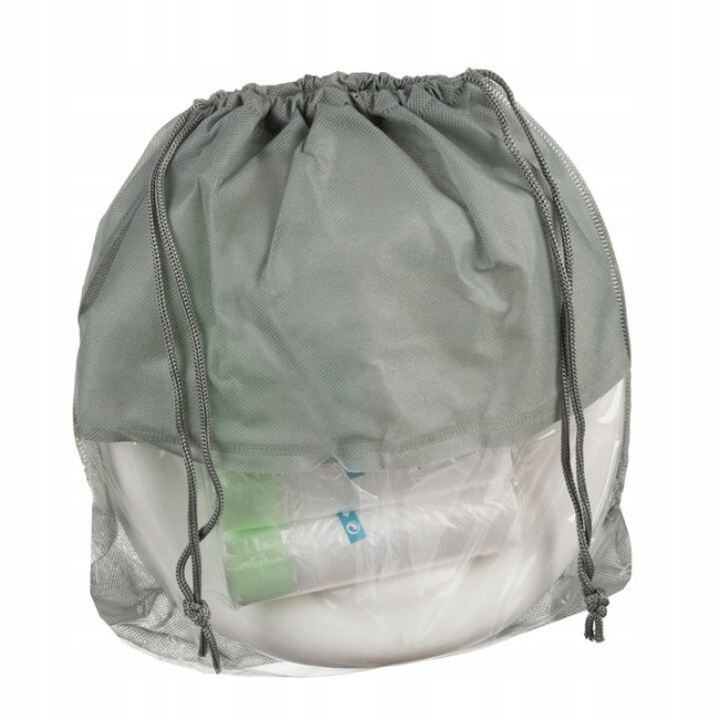 Дитячий дорожній горщик складний и портативний з 5 рулонів пакетів Kruzzel (25510)