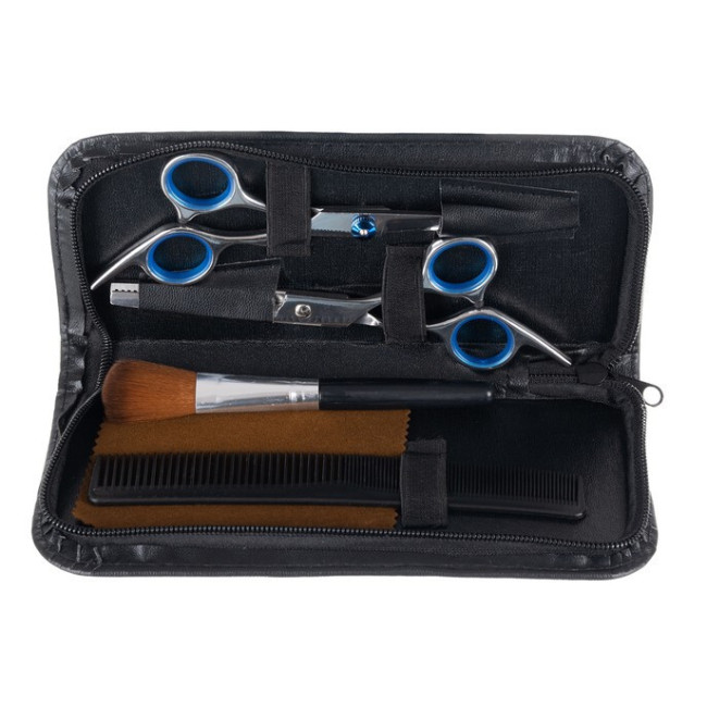 Парикмахерский набор 7 элементов с аксессуарами , парикмахерские ножницы Soulima 18084 Польша