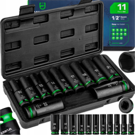 Набор ударных торцевых головок 1/2