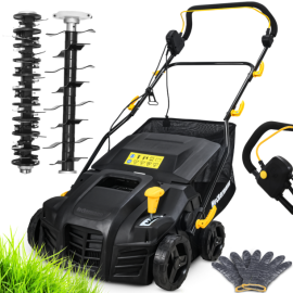 Электрический скарификатор, аэратор (400 мм, 55л) Heckermann SVWA20