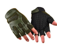 Безпала перчатка Mechanix (К) Олива L/n