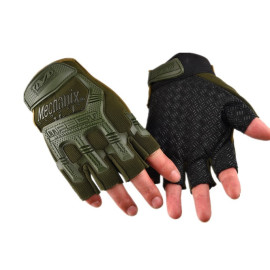 Безпала перчатка Mechanix (К) Олива L/n
