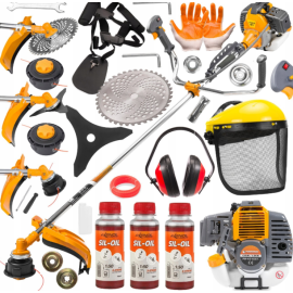 Бензокоса Powermat 6км + аксессуары (Польша)