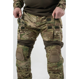 Штани з наколінниками MILITARY PLUS мультикам (MLPL_02M)