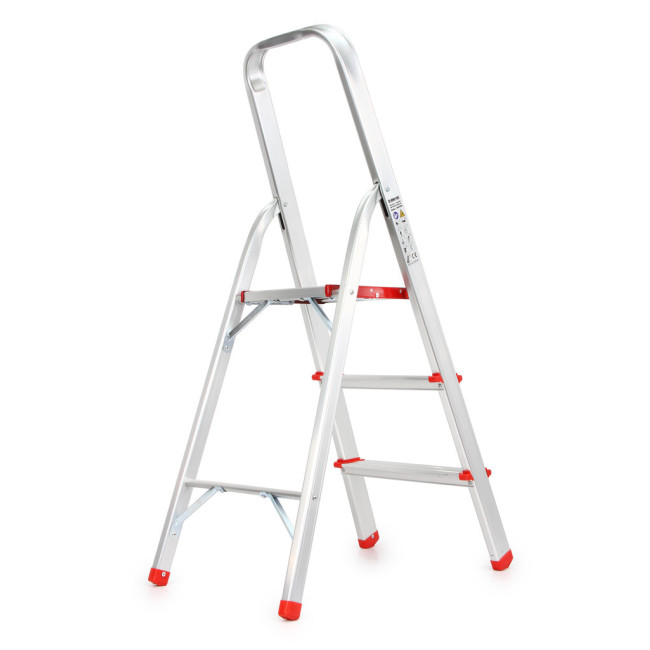 Алюминиевая стремянка 3 ступеньки Mar-Pol M85600