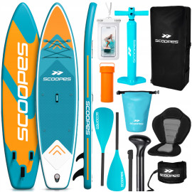 Надувна SUP-дошка для плавання 350см Scoopes (Польща)