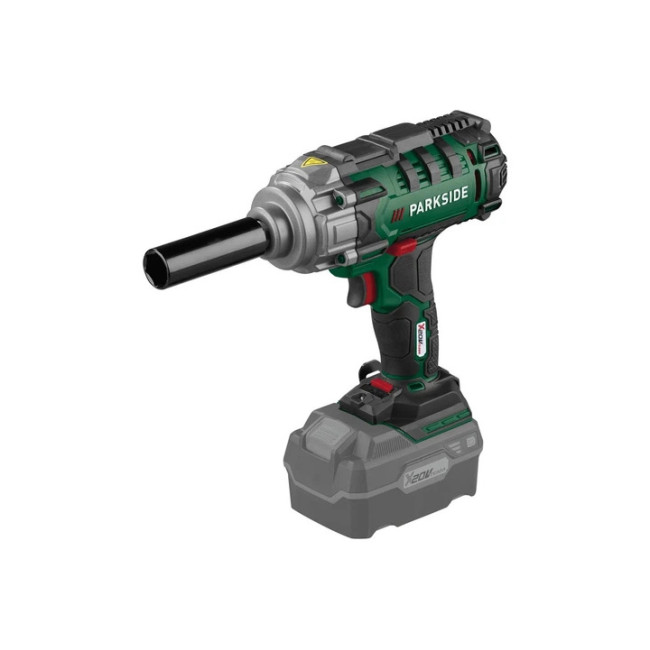 Акумуляторний ударний гайковерт PARKSIDE - Модель - PASSK 20-LI C3 (Без акумулятора і зарядного пристрою) - Комплектація - кейс + 4 насадки