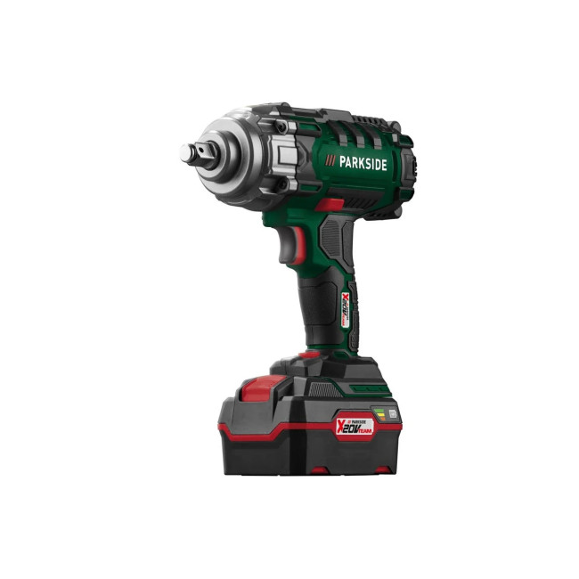 Акумуляторний ударний гайковерт Parkside PASSK 20-Li C4 400 Нм