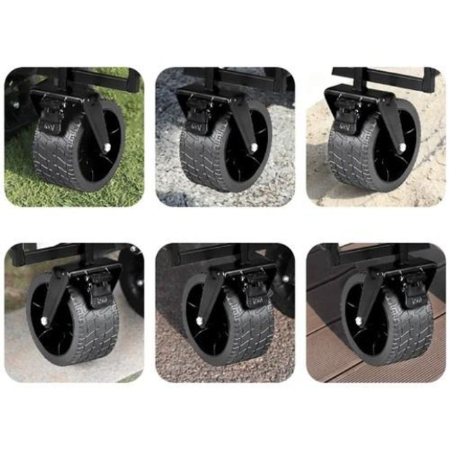 Складний садовий пляжний візок до 100кг Gardlov 23084/n