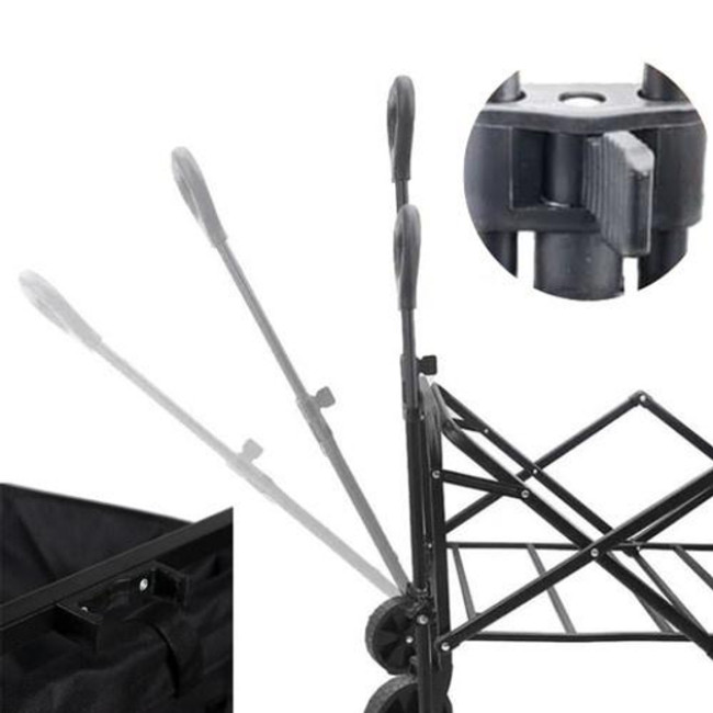 Складний садовий пляжний візок до 100кг Gardlov 23084/n