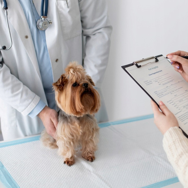 Пеленки гігієнічні поглинаючі для собак Purlov 60 х 40 см 100 шт + 2 рулони пакетів