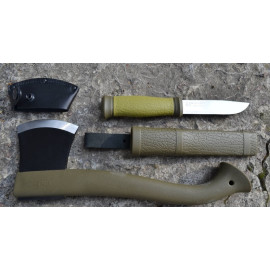 набор Моrа (топор - Outdoor Axe Camp 1991 и нож MORA Outdoor 2000)