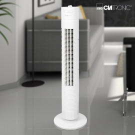 Вентилятор колонний підлоговий Clatronic TVL 3770 Білий