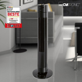 Вентилятор колонний напольний Clatronic TVL 3770 Чорний
