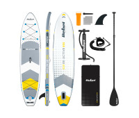 SUP дошка 350см Rebel ACTIVE с аксессуарами сапборд 150 кг 350 x 81 х 15 см White