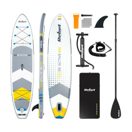 SUP дошка 350см Rebel ACTIVE с аксессуарами сапборд 150 кг 350 x 81 х 15 см White