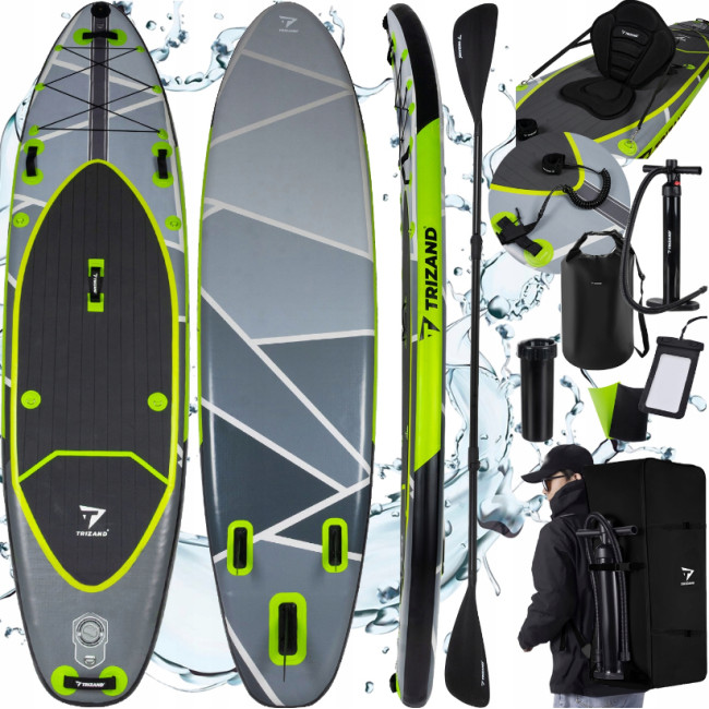 SUP доска 350см Trizand 25259 с аксессуарами сапборд сап доска 140 кг