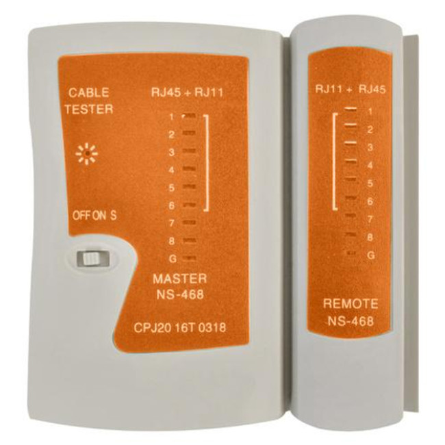 Мережевий набір - тестер кабелів Bigstren 25835