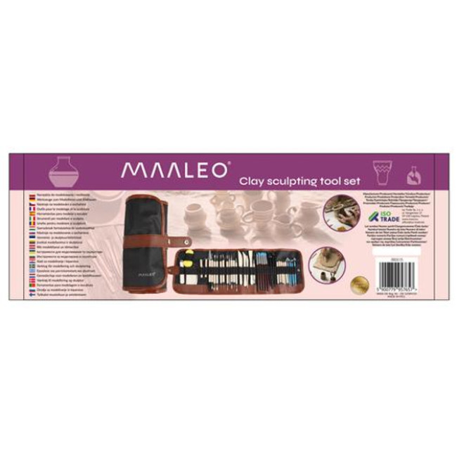 Професійний набір для роботи з глиною Maaleo 26135/n