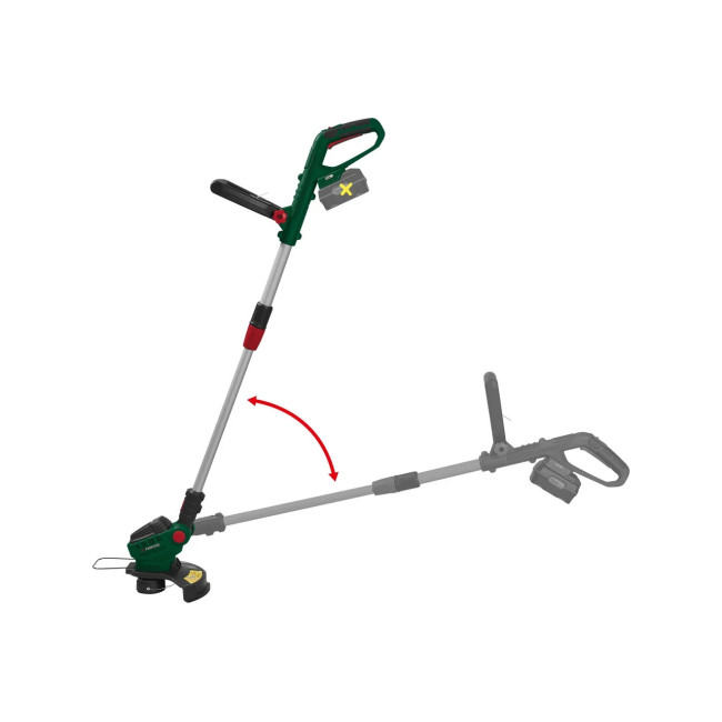 Комбінована косилка Parkside PAMT 20-Li A1 Газонокосарка Акумуляторний тример Газонокосарка 3в1