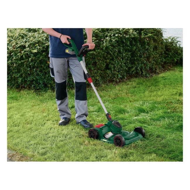 Комбінована косилка Parkside PAMT 20-Li A1 Газонокосарка Акумуляторний тример Газонокосарка 3в1