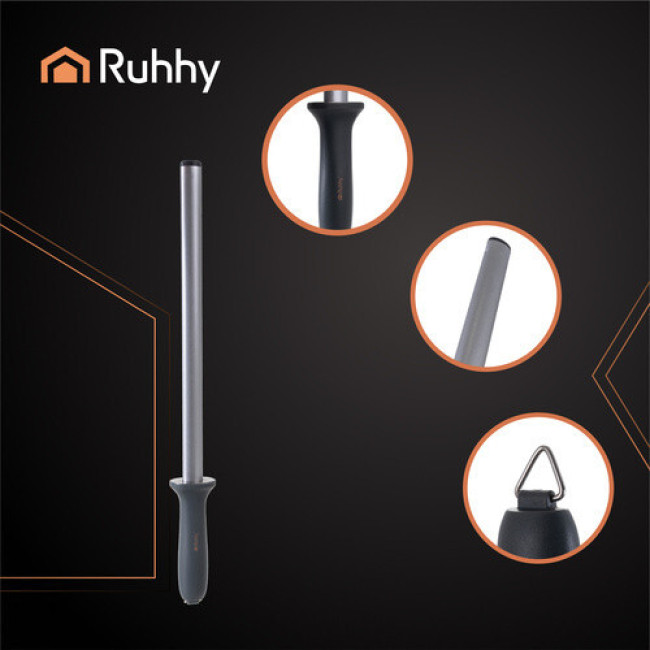 Точілка для ножів алмазна - мусат Ruhhy 26153/n