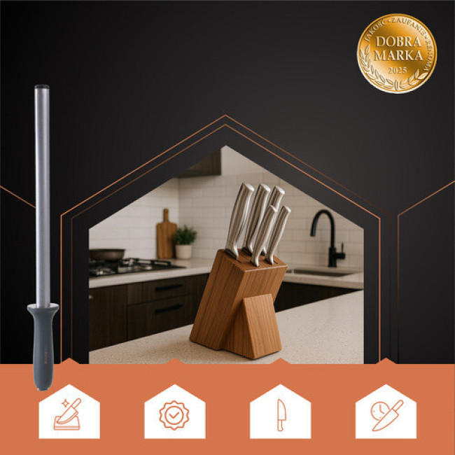 Точілка для ножів алмазна - мусат Ruhhy 26153/n