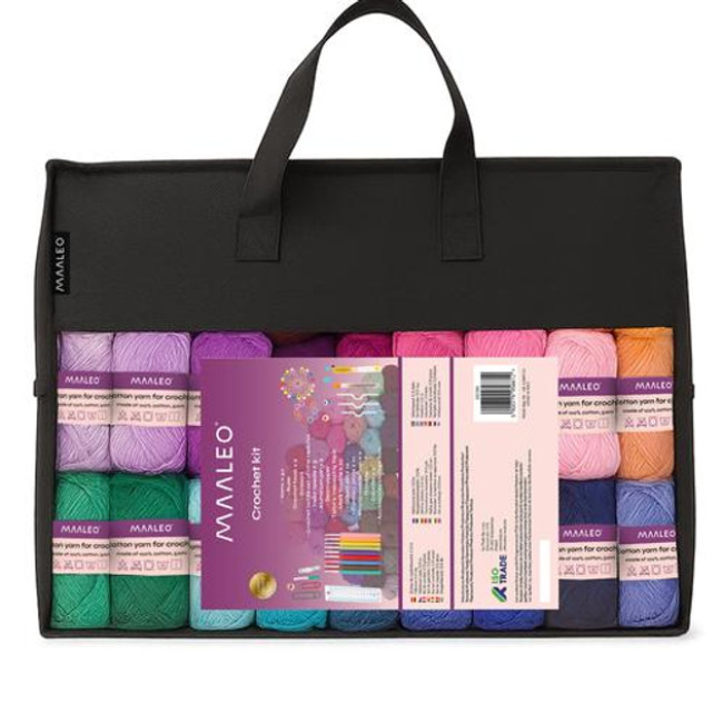 Набор для вязания крючком, 113 элементов MAALEO 25885