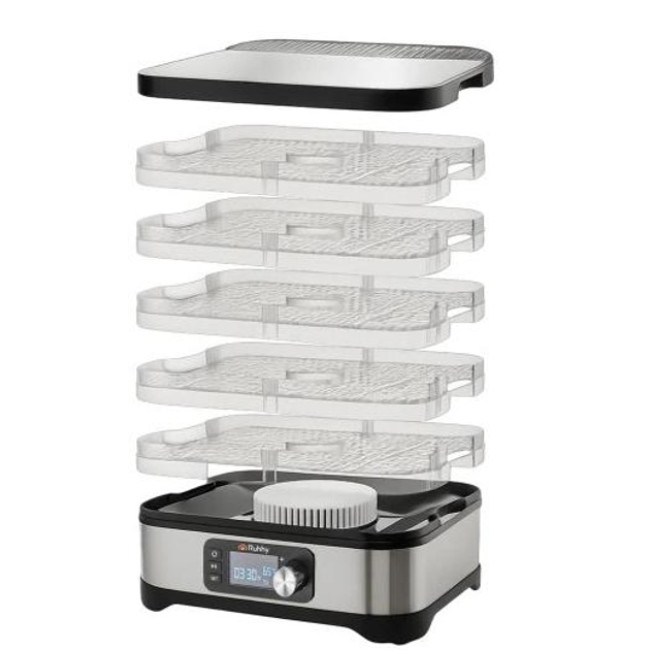 Універсальна сушка дегідратора для фруктів, ягід, зелені, грибів і овочів