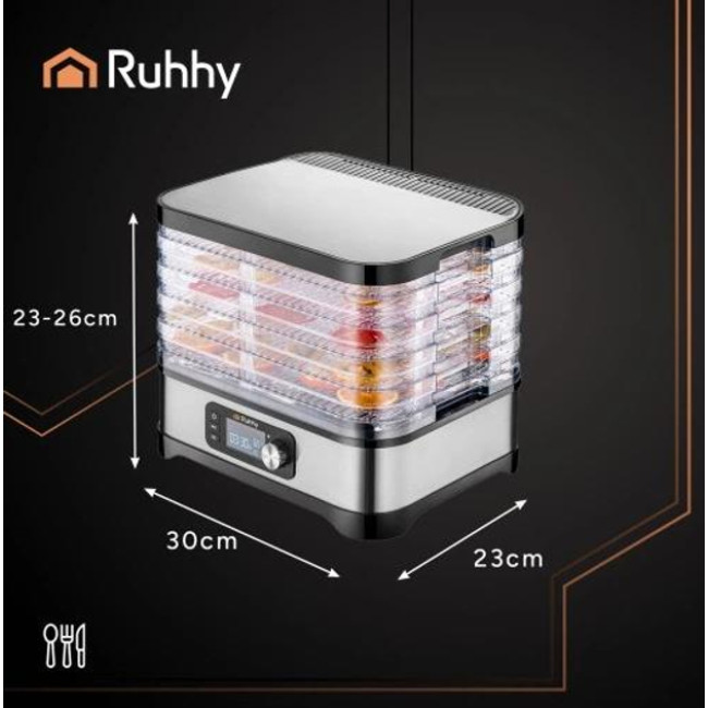 Універсальна сушка дегідратора для фруктів, ягід, зелені, грибів і овочів