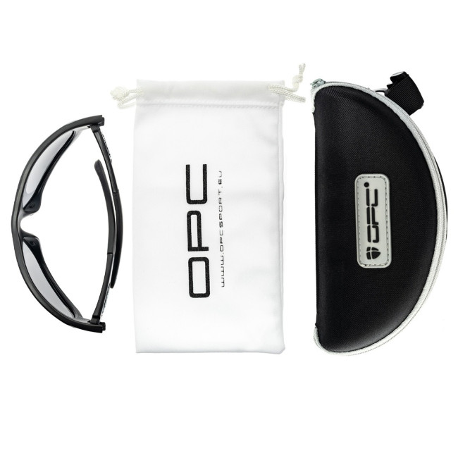 Очки сонцезахисні OPC Military Marines Black Matt Smoke Revo з поляризацією