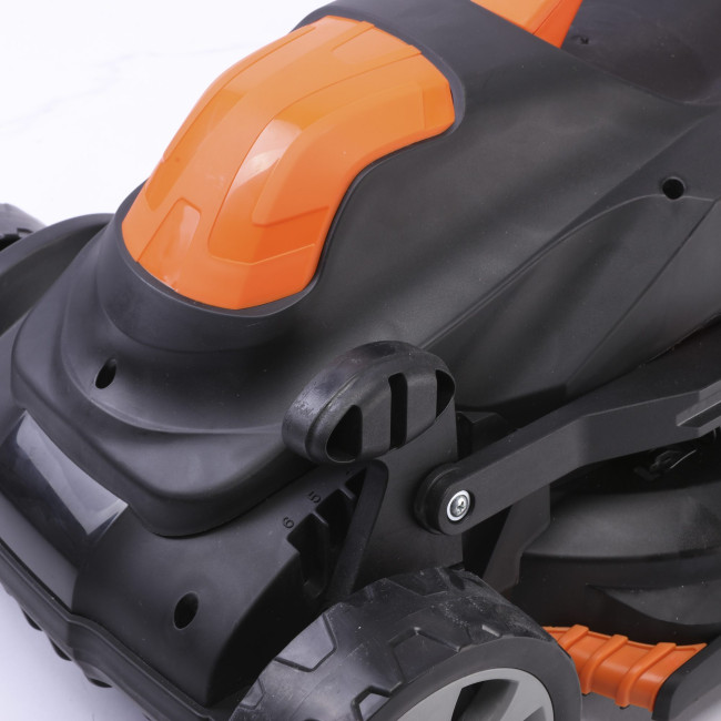 Газонокосарка акумуляторна Yard Force EM N34A 34 см, 2х20 В, 35 л, безшумна