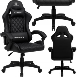 Кресло геймерское офисное Memseats Black (100019)