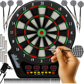 Електронний дартс + 6 дротиків Trizand (Польща)