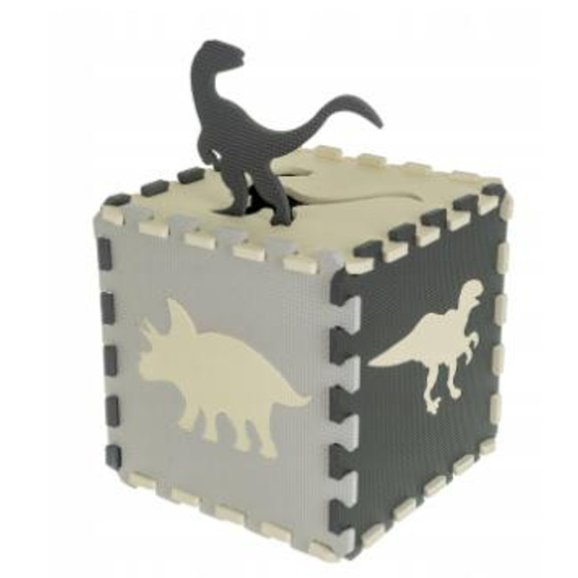 Мягкий коврик-пазл для детей «Динозавры» 106?106 см