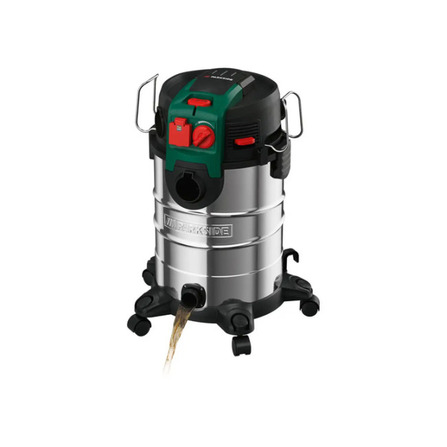 Пилосос промисловий Parkside PWD 30 C1 30L 1500 Вт Німеччина
