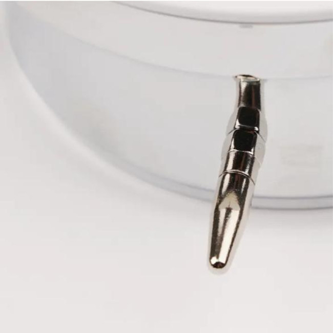 Будильник цифровой Izoxis Retro 26337 электронный настольный черный металл круглый LED дисплей