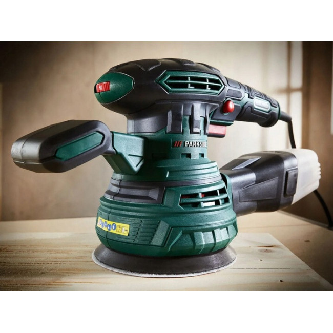 Шлифовальная машина Parkside PEXS 300 C3 эксцентриковая, 300 Вт, 125 мм