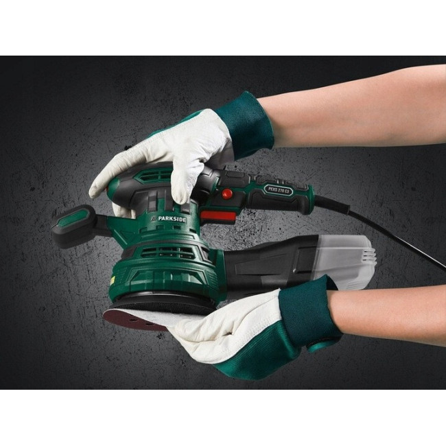 Шлифовальная машина Parkside PEXS 300 C3 эксцентриковая, 300 Вт, 125 мм