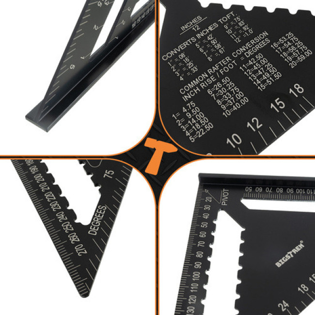 Плотницкий угольник 30x30 см Bigstreen 25874