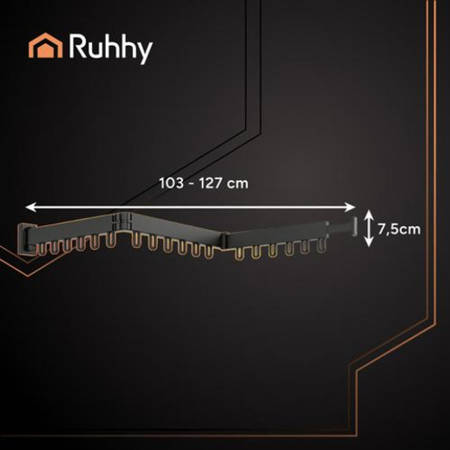 Вішак-сушарка для одягу Ruhhy 26342
